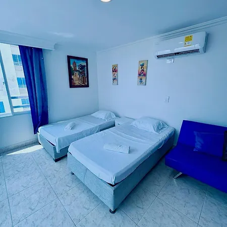 Apartamento Hermosos Frente A La Playa Piso 11 Y 14 Cartagena
